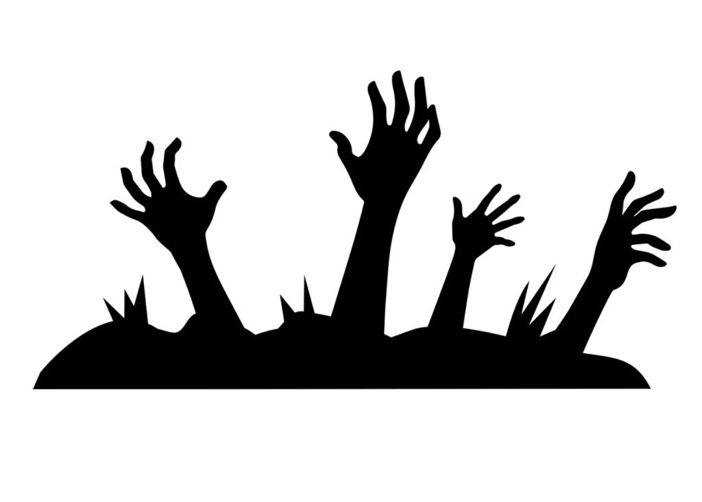 Zombie Hands Stencil Featured Image